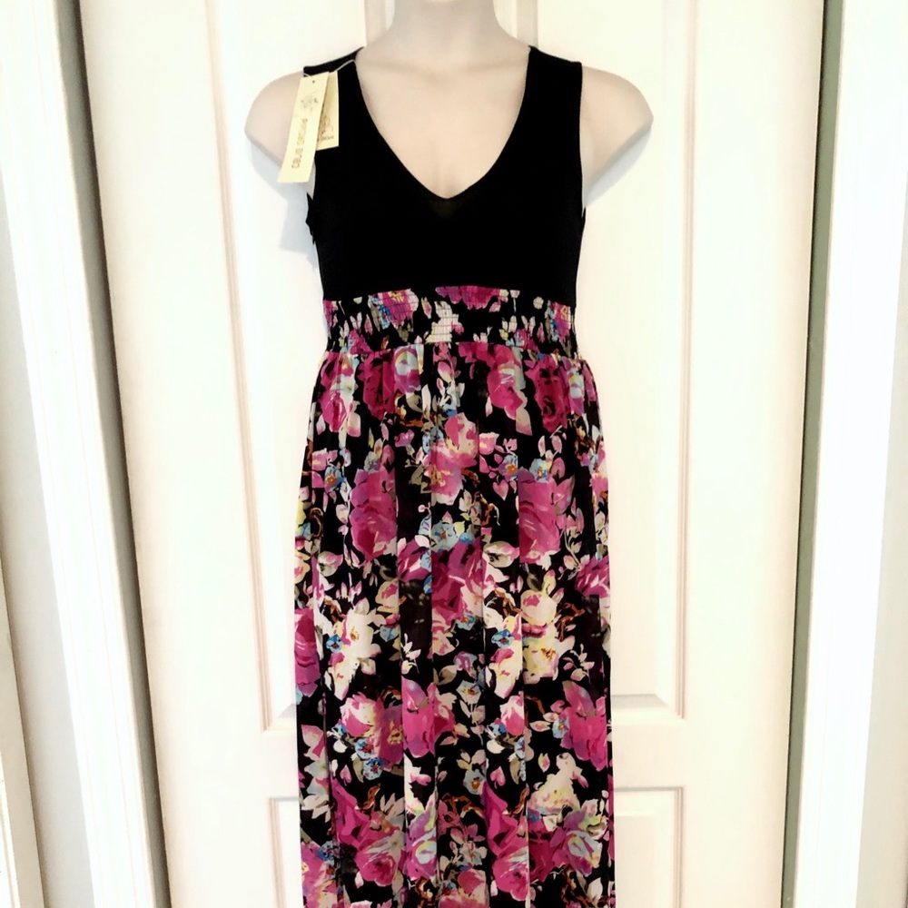 NWT Floral Maxi Dress